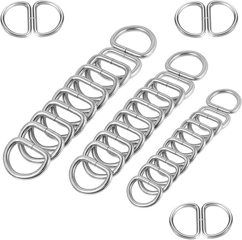 Stück halbrunder ring - stück, d-ring