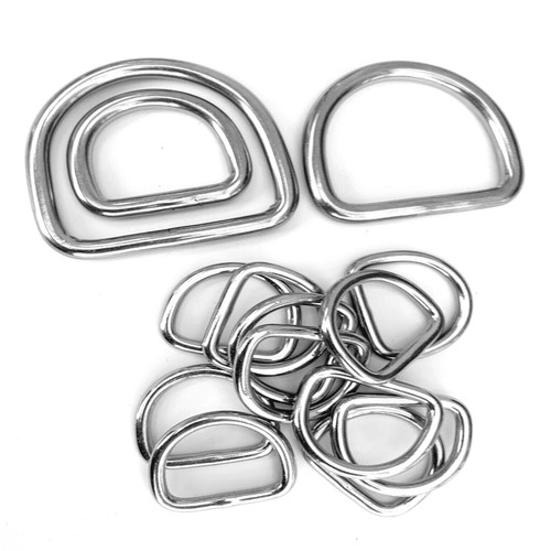 Ring edelstahl halbrund 3 - edelstahl,