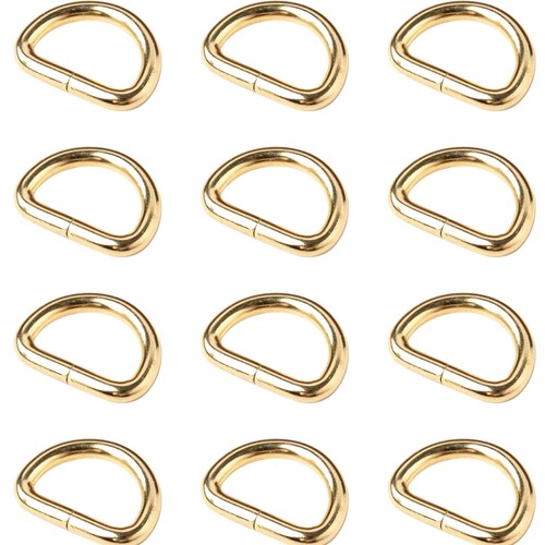 Karabiner ringe 20mm gold - 20mm,