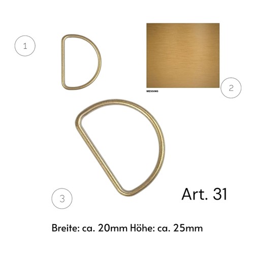 Ring 20mm 25mm metallring - 20mm,
